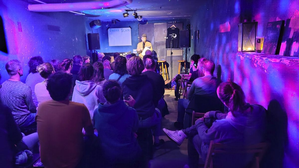 Blick auf das volle Publikum im Basement der Taugenichtsbar